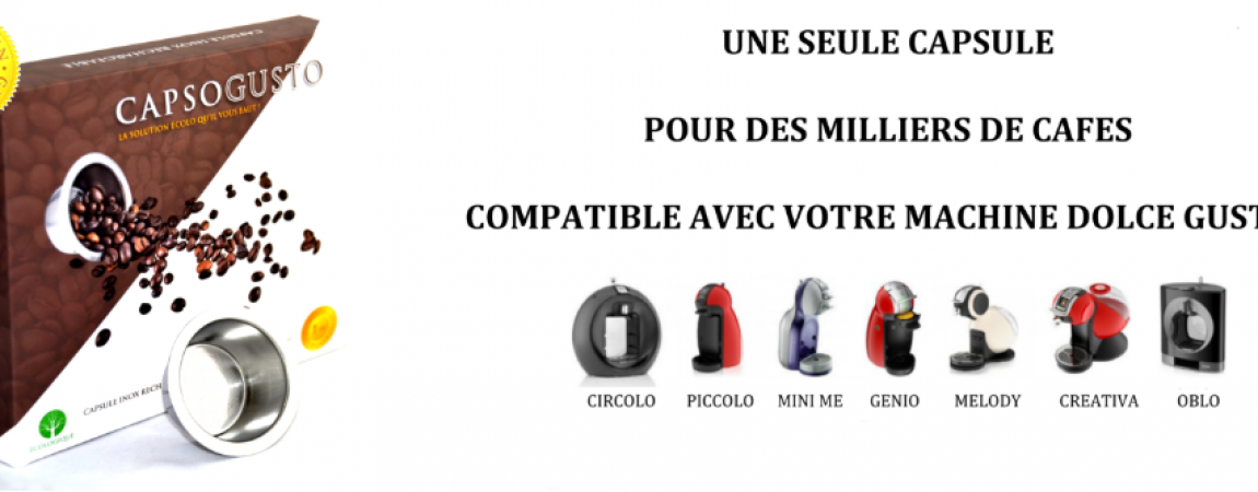 Capsule compatible Dolce Gusto ® + Javry 6 mois - Capsule Rechargeable  Dolce Gusto®